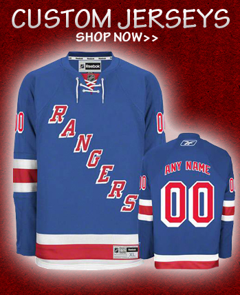 New York Rangers Customized Jersey